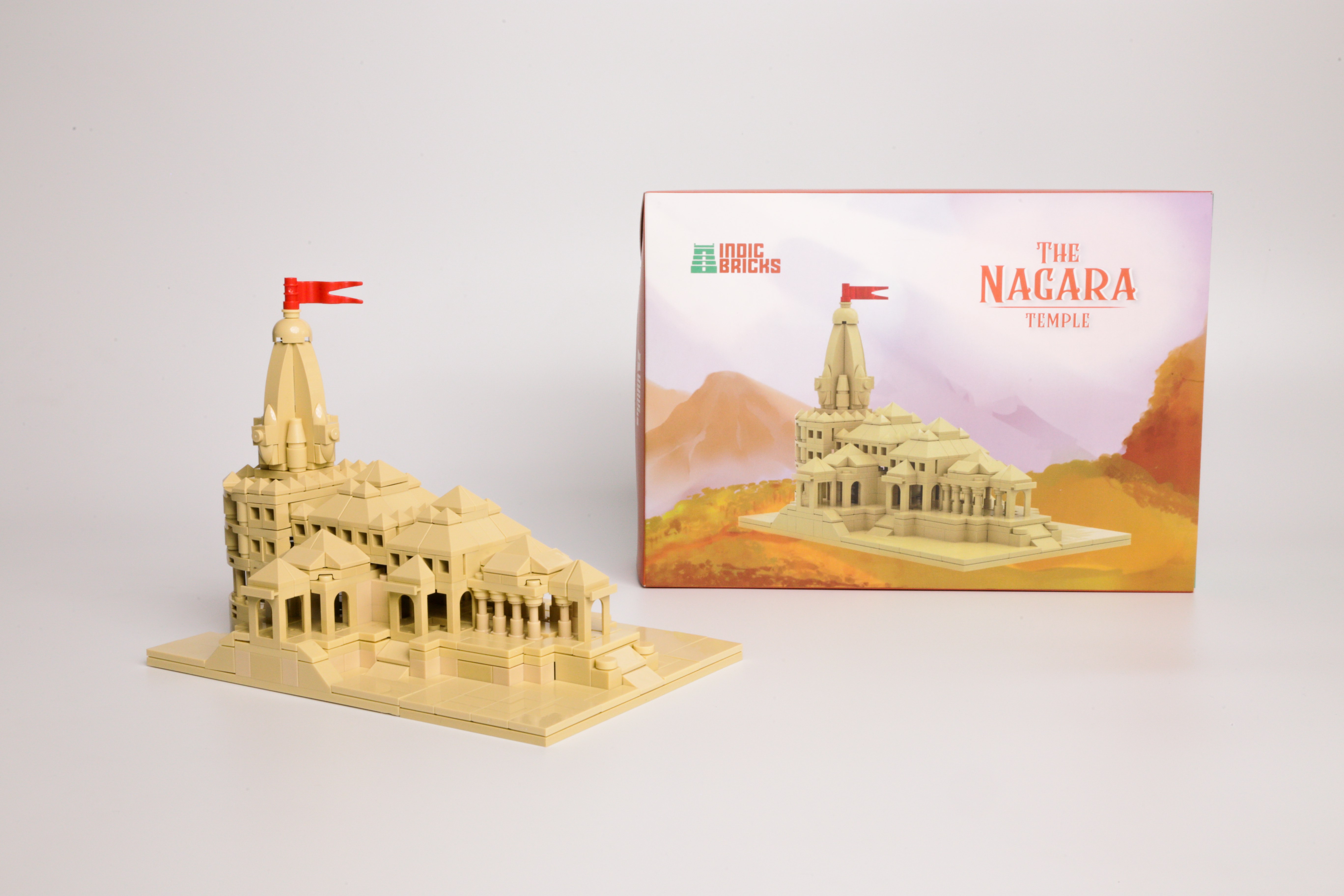 DIY: Nagara Temple Building blocks set