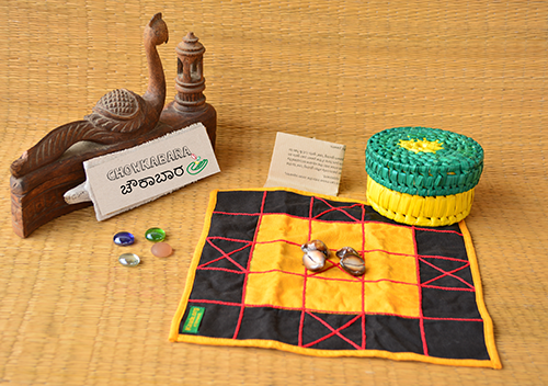 Chowkabara 5x5 game set-embroidered