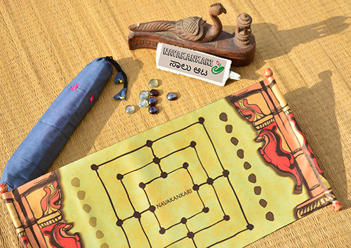 Navakankari game set (Temple series Scroll)